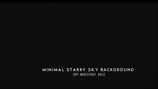 Minimal starry night sky background with scattered white stars and dark space high quality professional