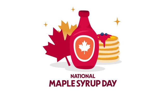 National Maple Syrup Day with delicious maple syrup