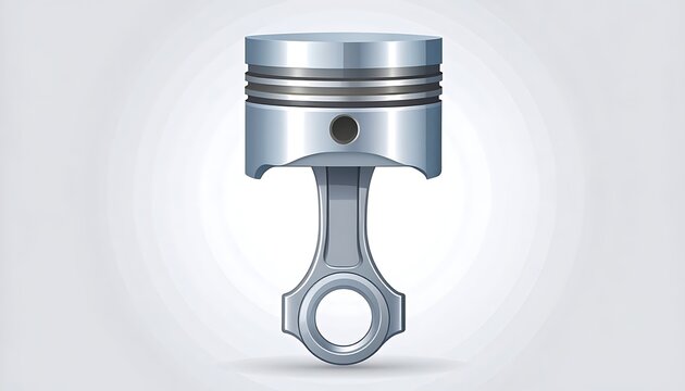 Piston Engine Part Metal Component.