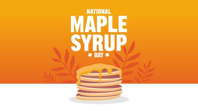 National Maple Syrup Day with delicious maple syrup