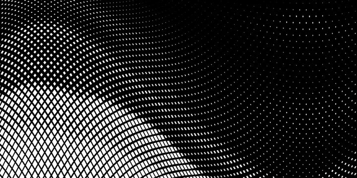White and black halftone dots pattern gradient color grunge texture background. Pop art comic sport style vector illustration. eps 10