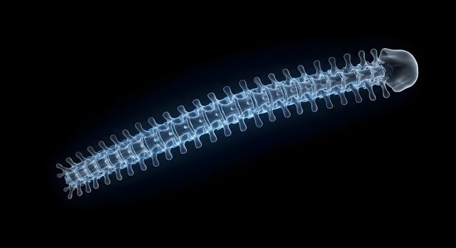 Centipede glowing under blacklight on dark background with segmented body and numerous legs