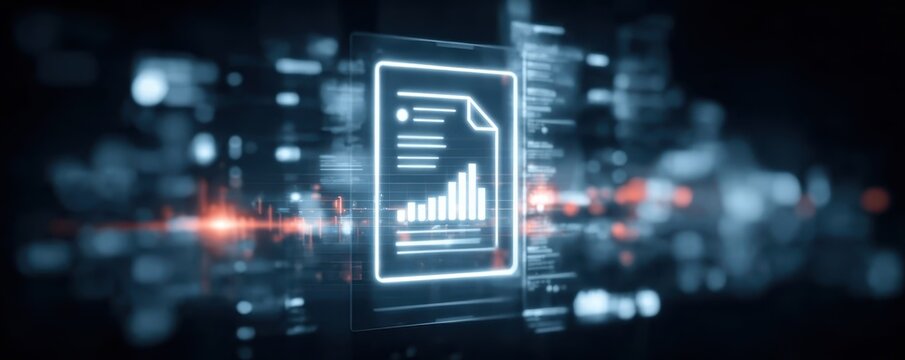 Economic research tracks a fluctuating statistic in the report, where a chart and graph enable analysis of the information.