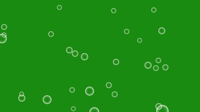 video 4k Dynamic fast bubble