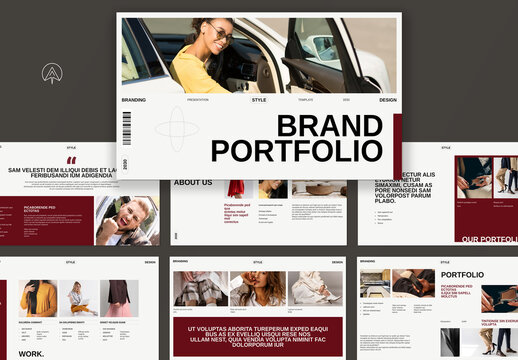 Brand Portfolio Presentation Template