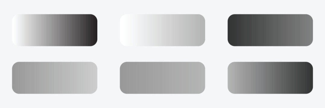 Action button web templates icon vector simple graphic flat illustration set, rectangle and rounded interface elements empty blank orange red blue green purple color minimal modern image . EPS 10 .