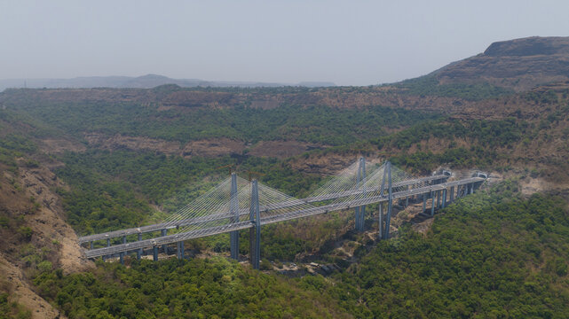 Mumbai Pune Expressway Missing Link Aerial Drone View
Drone Shot of Mumbai Pune Missing Link Bridge
Aerial View of Mumbai Pune Expressway Missing Link