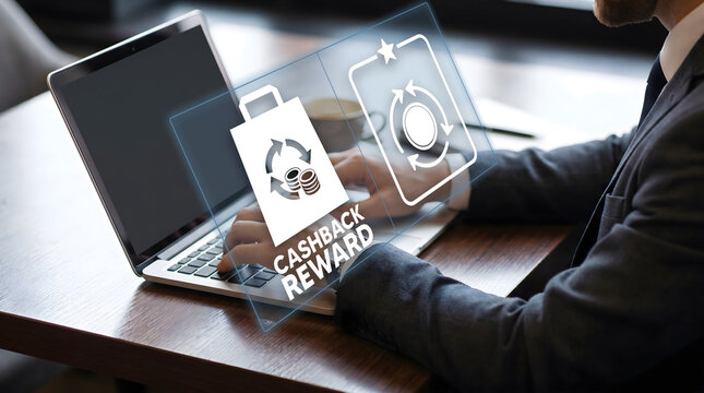 Cashback loyalty program with digital payment rewards and fintech incentive system
