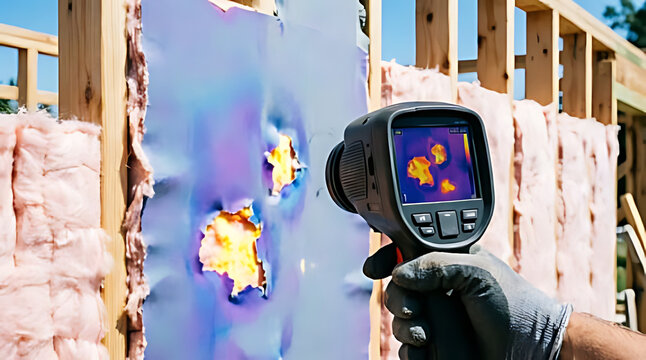 Man wearing virtual reality goggles shooting a gun in a range