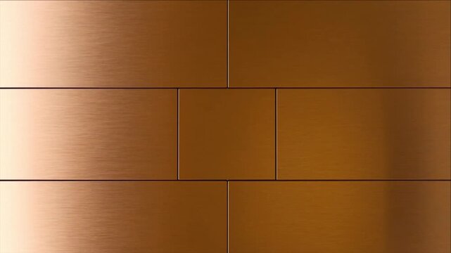 巨大な都市開発やインフラ建設を象徴する、アンバーのピースが嵌合する精密な金属パズル背景