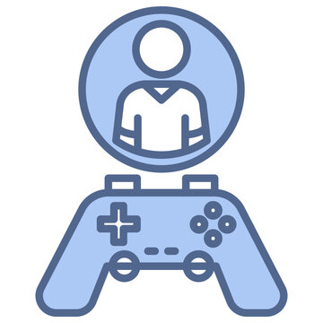 player blue icon