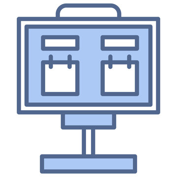 score blue icon