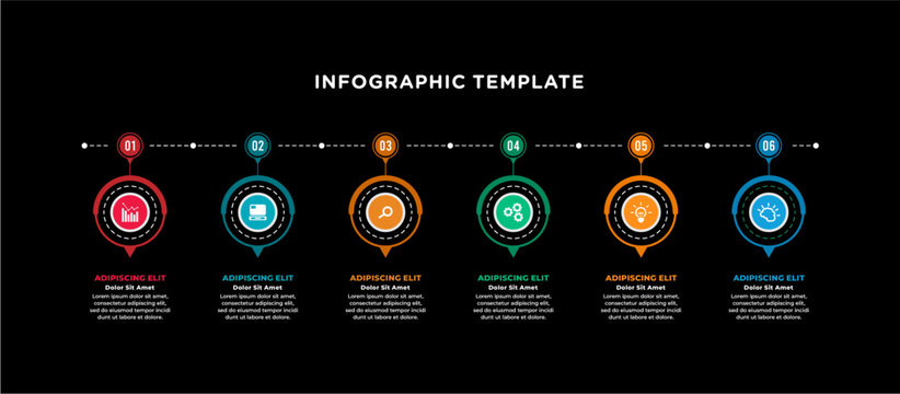 infographic elements design template business concept