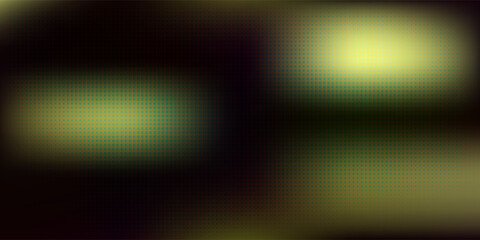 Obraz premium Abstract Blurred Halftone Background With Green Yellow Gradient and Soft Light Texture
