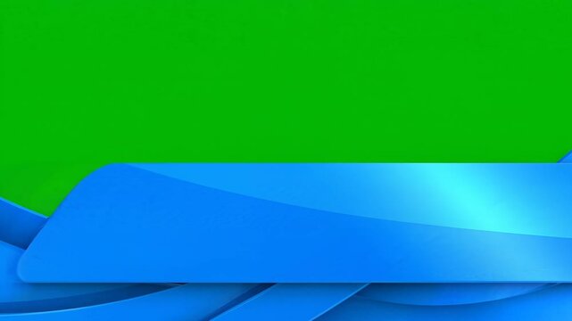 Green screen, blue abstract background, chroma key, gradient design, motion graphics element ai 4k Video