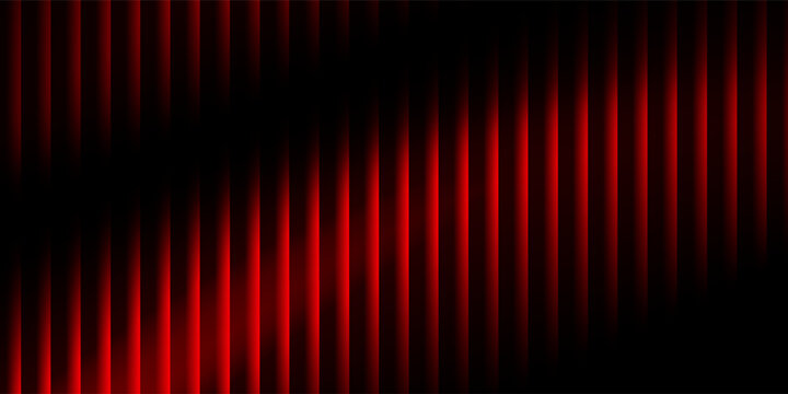 Garis bergaris vertikal futuristik yang dinamis yang mendistorsi gradien diagonal biru merah yang jelas. Visual yang hidup dan berwarna-warni sempurna untuk desain modern, 