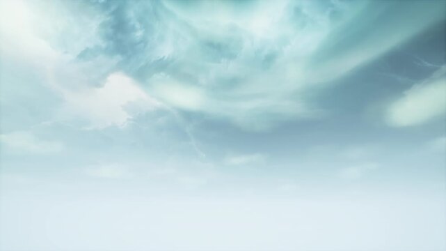Chaotic Skies On The Background 55