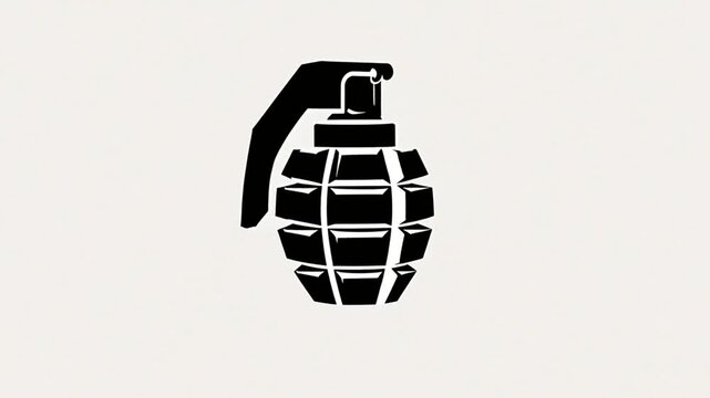 cool grenade video with silhouette style