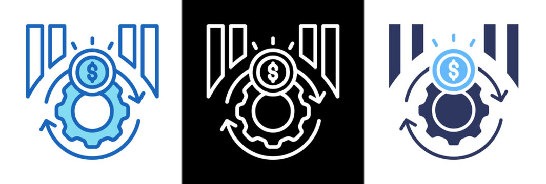 Operational Growth triplestyle icon