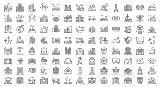 Collection of ancient Chinese calligraphy symbols and characters.