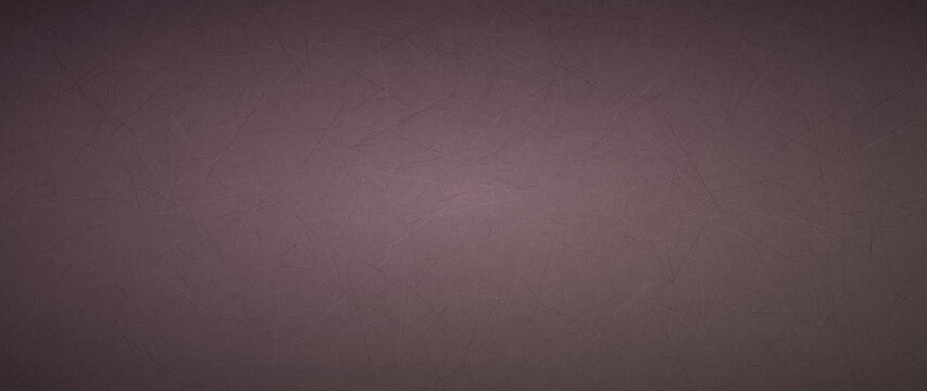 Clean abstract texture background in purple and pink with glowing scratched center for panoramic web header and business layout.