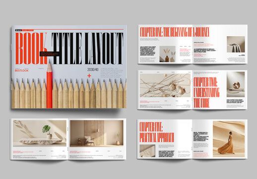 Creative Editorial Book Layout