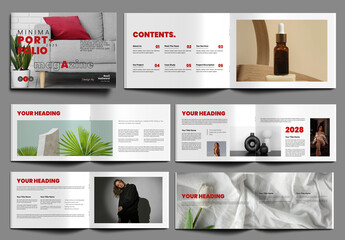 Portfolio Magazine Design Layout