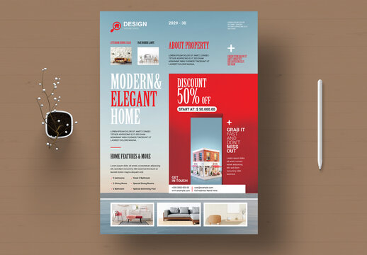 Real Estate Flyer Template