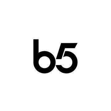 Black text "b5" with a superscript "5" on a plain white background