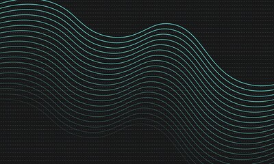 Naklejka premium Dark background with colorful line 