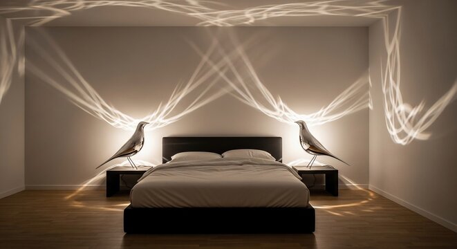 Modern bedroom interior design