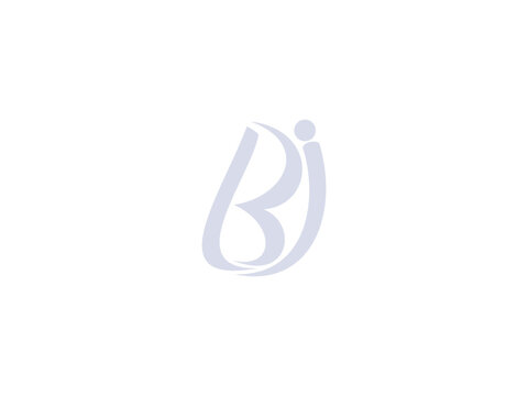 LBI abbreviation logo with a square simpel