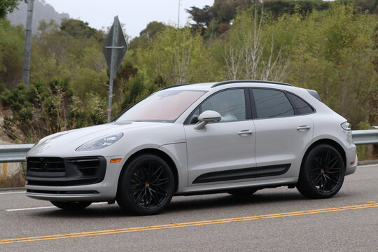 Porsche Macan Luxury Compact SUV Driving