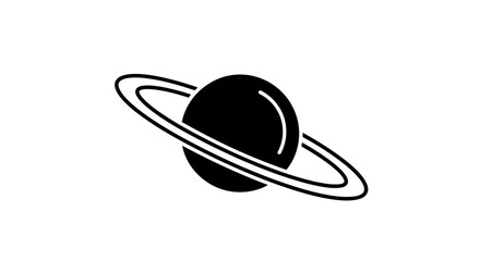 Saturn Planet Icon © Teh