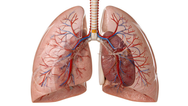 human heart anatomy model