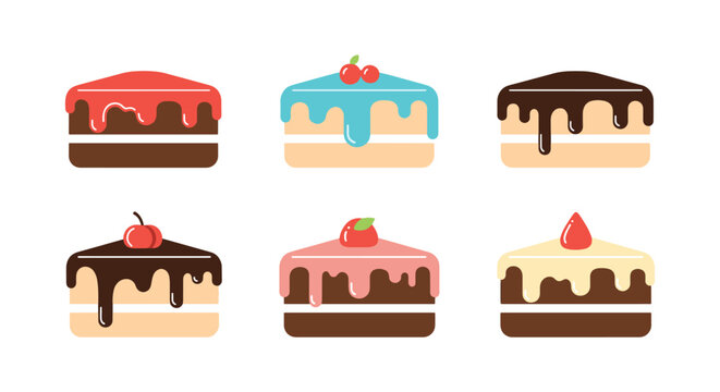 cake icing Line art vector creative abstract pattern