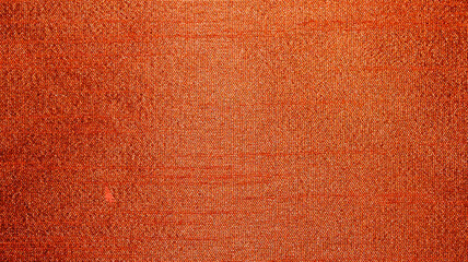 Fototapeta premium Warm Textured Fabric in Vibrant Orange for Artistic Use and Design