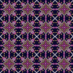Fototapeta premium seamless pattern with flowers