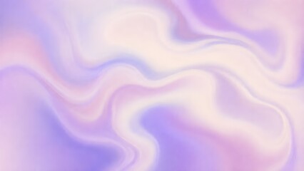 Obraz premium Mesmerizing Abstract Liquid Wave Background with Soft Pastel Lavender and Pink Gradient Hues for Dreamy Designs and Creative Projects