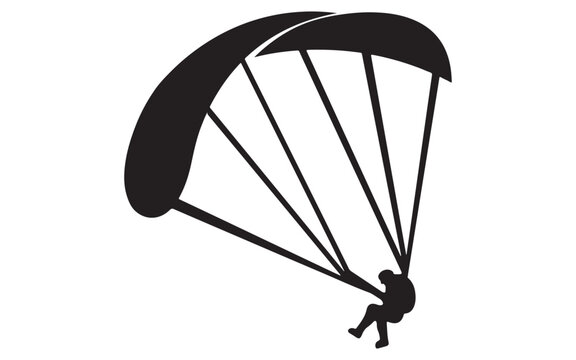Drone Delivery and Logistics Icon Set &ndash; Parachute Shipping, Cloud Download and Location Marker Vector SymbolsWeb