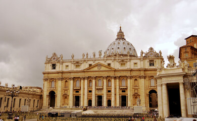 Obraz premium Saint peter basilica rome italy