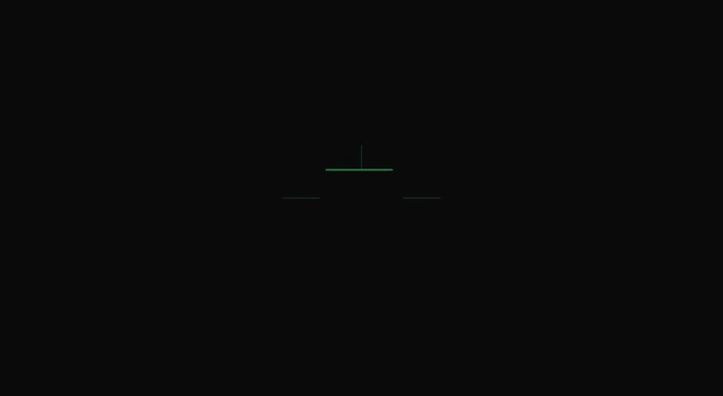 Digital hud target reticle overlay for sci-fi gaming and ui animation