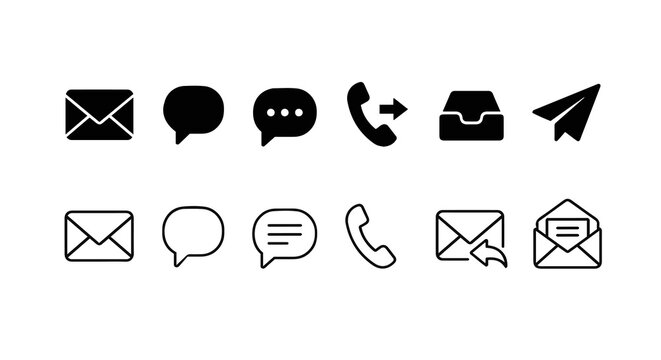 e mail icons