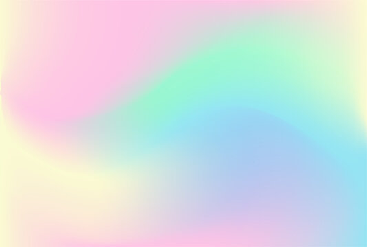 holographic pastel gradient vector background
