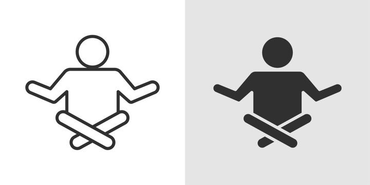 Posture Training Icon representing body alignment, spinal health, and fitness improvement.