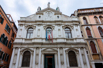 Obraz premium Ateneo Veneto institution in Venice, Italy