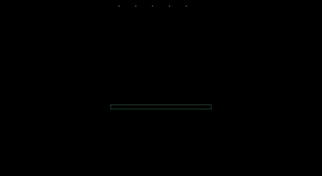 Digital loading bar progress animation with minimalist green ui animation