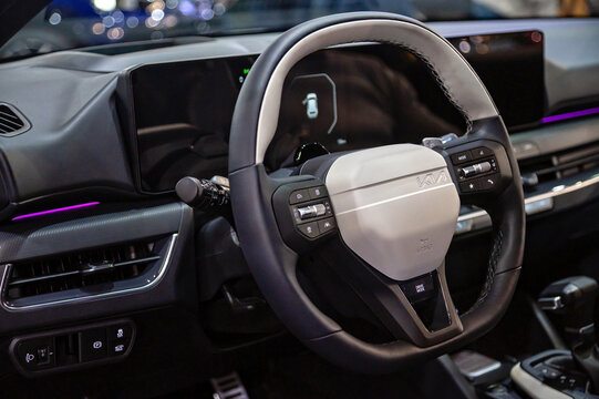 Kia K4 SW showcases modern design and features at local motorshow event