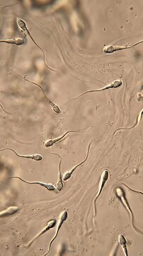 Biological genesis commencement: human create, sperm propulsion, fertilize act, early develop, embryo form, female body, internal visualize, realistic passage.