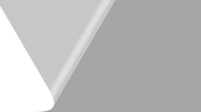 Abstract background with a grey surface and white curved element. Abstract background shape. Professional abstract background for elegant graphic design and modern presentation overlays.